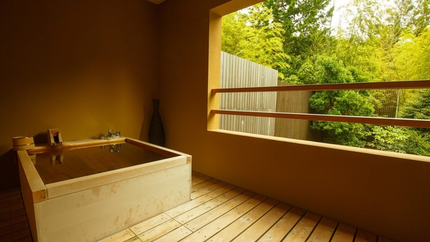 【遥】青森檜葉の露天風呂付客室（58-60平米）禁煙
